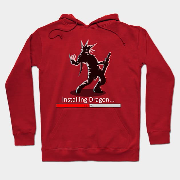 Dragon Installer Hoodie by medelern